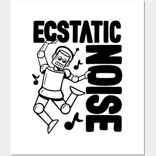 Ecstatic Noise Dancing Robot - 1 Posters and Art